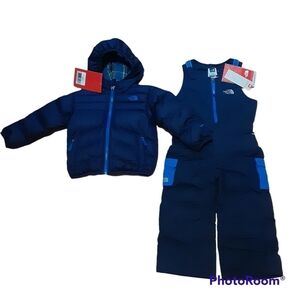 NWT The North Face Winter set-‎ Reversible Down jacket,snowpants,3